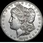 1878-CC Morgan Silver Dollar AU
