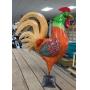 30" Giant Metal Colorful Rooster