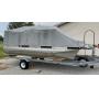1999 14' Playbuoy Pontoon Boat & Trailer