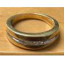 10kt Mens Wedding Band Size 8