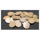 (50) 1913 Lincoln Cents