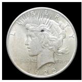 1925 Peace Dollar Unc.