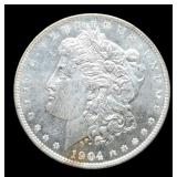 1904-O Morgan Dollar AU
