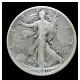 1920-D W. Liberty Half Dollar