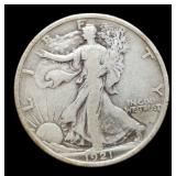 1921 W. Liberty Half Dollar
