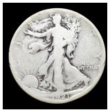 1921-D W. Liberty Half Dollar