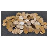 (3) Hundred Wheat Cents Sold By The Hundred