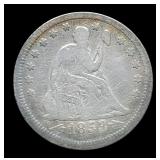 1853 Liberty Seated Quarter
