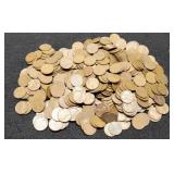 (5) Hundred Wheat Cents Sold By The Hundred