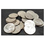 (20) 1976 Bicentennial Quarters AU