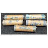 (5) Rolls Estate Nickels, Ends Show