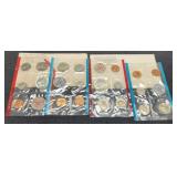 (2) Double Mint Sets 1968, 1969