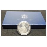 2004 Silver Proof Dollar Comm. t. Edison w/