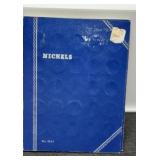 (75) Silver War Nickels In Album
