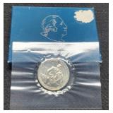 1982-D Silver Unc. Half Dollar G. Washington w/