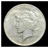 1924 Peace Dollar