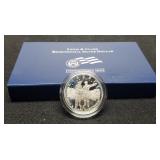 2004 Proof Silver Dollar Comm. Lewis & Clark w/