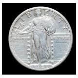 1920-D S. Liberty Quarter