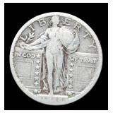 1918-S S. Liberty Quarter