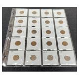 (20) 1910 Lincoln Cents