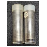 (2) Rolls J. Nickels 1980-P&D, 82-D AU+