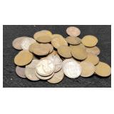 (50) 1912 Lincoln Cents
