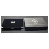 1993 Premier Silver Proof Set w/ Case & COA