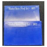 (2) Proof Sets 1971, 1972