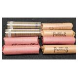 (8) Rolls Wheat Cents