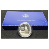1986-S Proof Silver Dollar Comm. Liberty w/