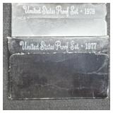 (2) Proof Sets 1977, 1978
