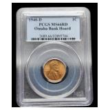 1940-D Slab L. Cent PCGS MS66 RD