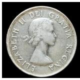 1953 Canada Silver Half Dollar Unc.