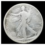1916-D Liberty Half Dollar