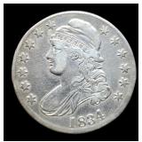 1834 Capped Bust Half Dollar