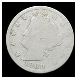 1888 V Nickel