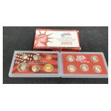 2005 11 Coin Silver Proof Set