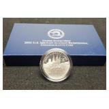 2002-W Proof Silver Dollar Comm. Military Academy