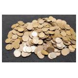 (5) Hundred Wheat Cents Sold By The Hundred