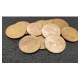 (12) G. Britain Large Cents 1960