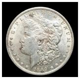 1889 Morgan Dollar AU