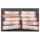 (10) Rolls 2009-D L. Cents BU "Presidency"