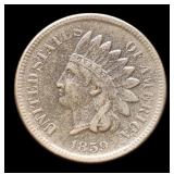 1859 Indian Head Cent w/ Liberty
