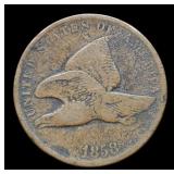 1858 SL Flying Eagle Cent