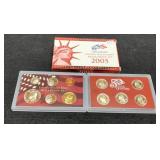 2005 11 Coin Silver Proof Set