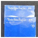 (2) 1970 Proof Sets