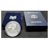1995 Proof Silver Eagle w/ Case & COA