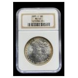 1883-O Slab Morgan Dollar NGC MS63