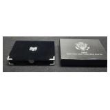 1995 Premier Silver Proof Set w/ Case & COA