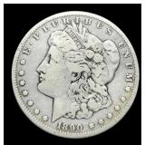 1890-CC Morgan Dollar